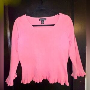 Harold's Pink Long Sleeve Women's Top